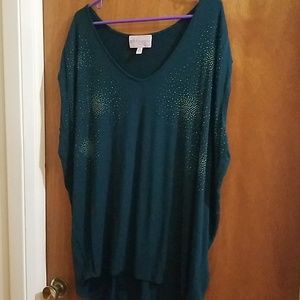 Philosophy Woman Emerald-studded tee